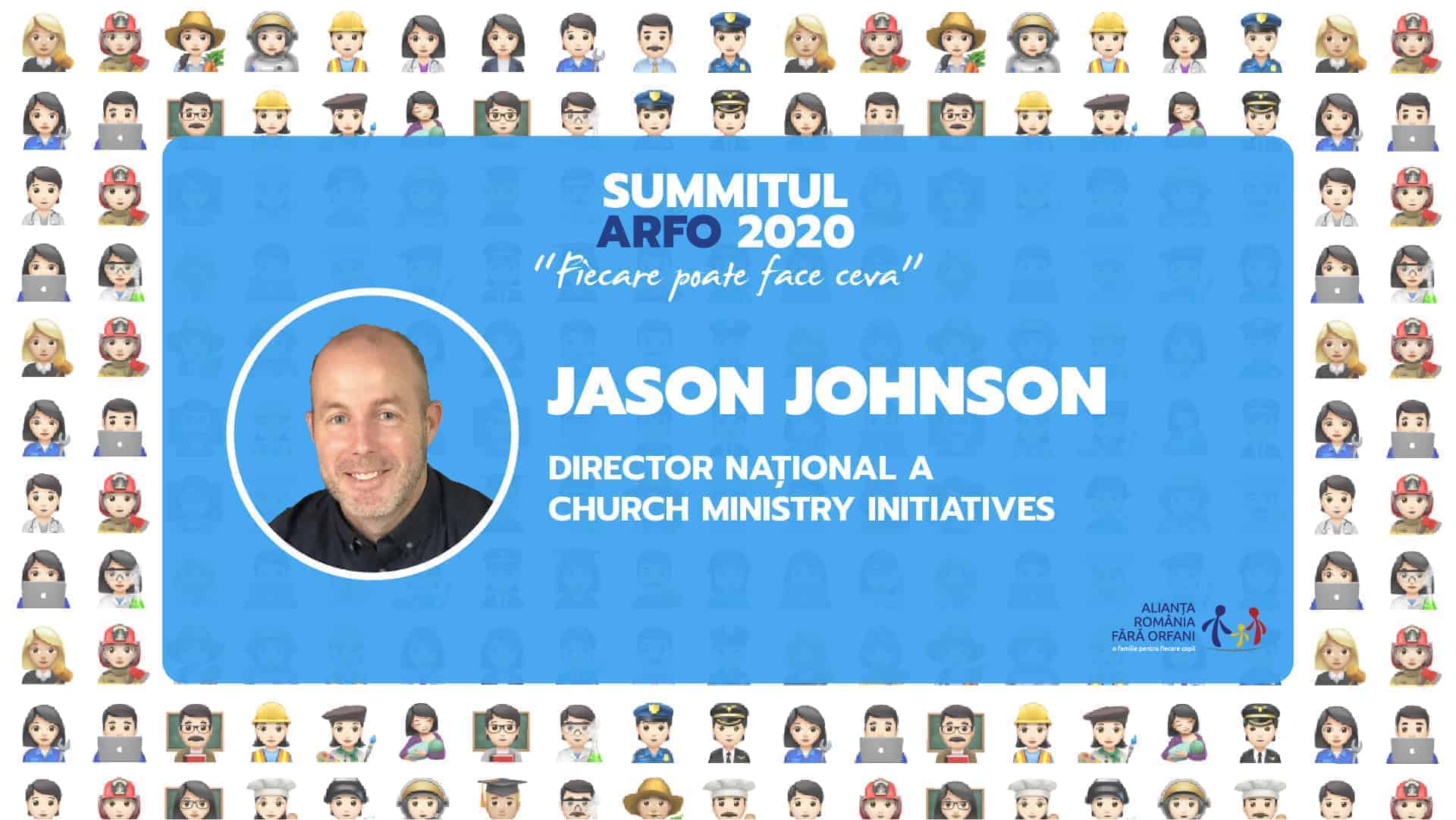 Jason Johnson la Summitul ARFO 2020