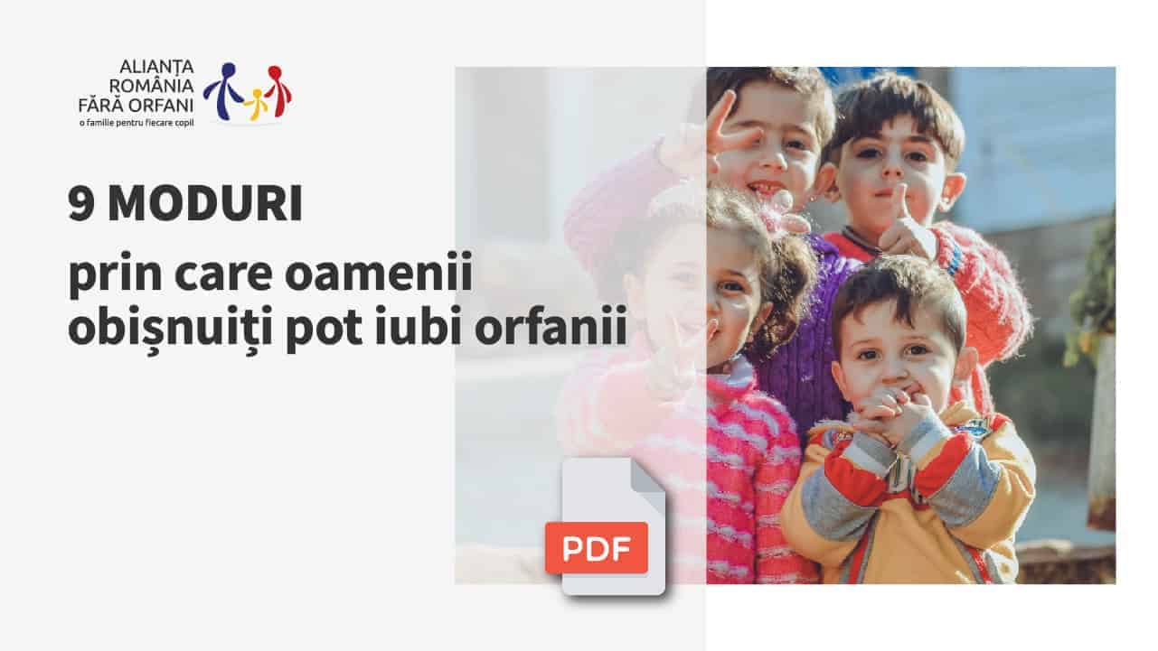 9 moduri prin care oamenii obișnuiți pot iubi orfanii